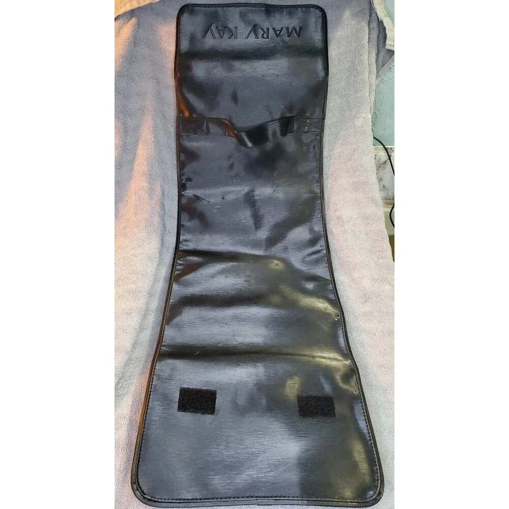 Mary Kay Hanging Travel Roll Up Bag Black Pink Discontinued Color